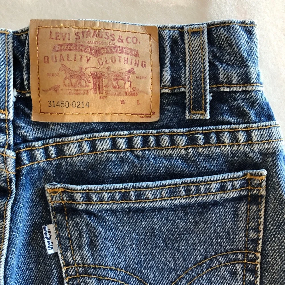 90s Levi’s “White Tab” 550 Slim Relaxed 12 Slim (W22 L27) Vintage NWT